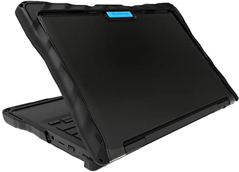 Gumdrop Droptech Laptop Case ONLY Fits HP Chromebook x360 11MK G3 EE (Mediatek) 2-in-1 | 11-inch Rugged Drop Tested Reliable Device Protection for Kids Students School Use and Office Business-Black