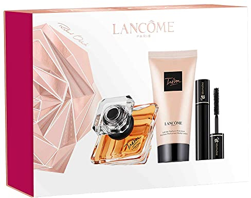 Lancome Tresor Set *Eau de Parfum 30ml + Locion Corporal 50ml + Mini Mascara Hynose 2ml*