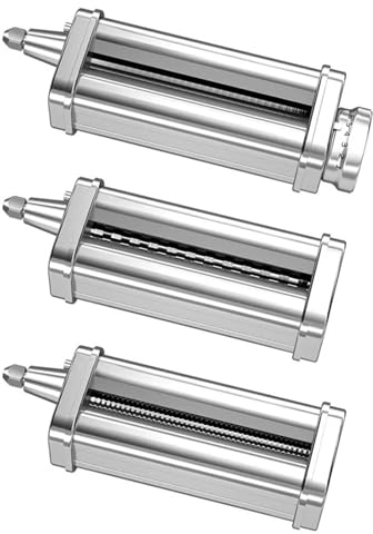 myziji Pasta Noodle Makers Parts Compatible With Kitchenaid Fettuccine Cutter Roller Attachment Stand Mixers Compatible With Kitchenaid KA Food Kitchen Accessories (Size : Spaghetti Cutter)