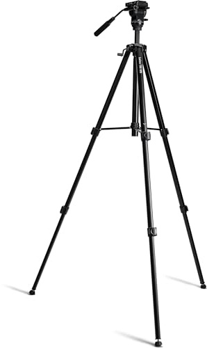 Leica Tri 105, Trípode de Aluminio con Rosca 1/4, Altura hasta 1,80 m | Trípode robusto con ajuste fino y altura de hasta 1,80 m para una alineación precisa del instrumento.