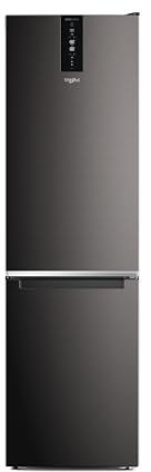 Whirlpool W7X 93T KS Frigorifero Combinato Libera Installazione, Illuminazione a Led, Tecnologia No Frost, Grigio Larghezza 59.6 cm, Profondità 67.8 cm, Altezza 202.7 cm, Classe Energetica D