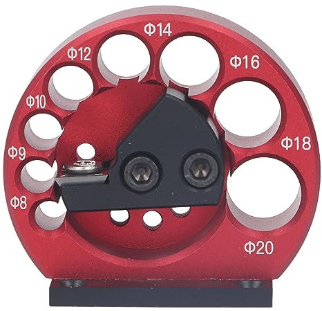 Macchina per Tasselli Tondi, Diametro 8-20 Mm con Lama in Carburo Cementato, Corpo in Lega di Alluminio, Strumento per la Lavorazione del Legno per Giunzioni di Precisione, Facile