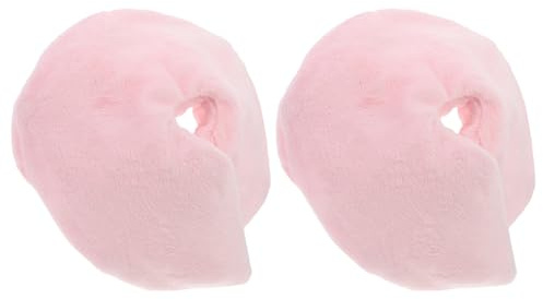 1 Paar Gel Brustkissen für Warme und Kalte Pflege Stillender Mütter | Pvc und Stoff, Rosa Ausführung, Lindert Brustbeschwerden und Unterstützt die Milchbildung