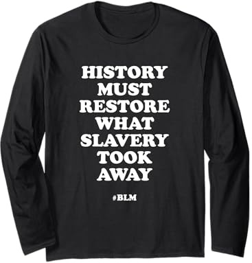 La Storia dei Neri Ferma la schiavitù Maglia a Manica