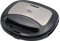 ELTA Edelstahl Sandwichtoaster, ST-102, Edelstahl/Schwarz