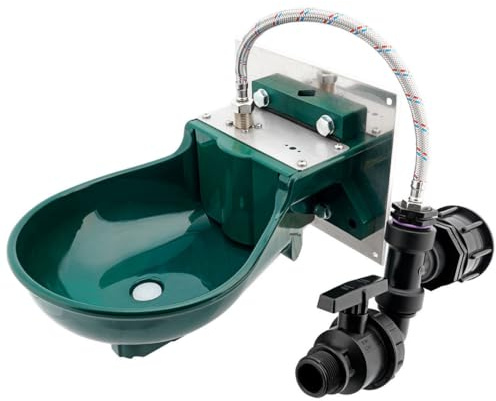 REKUBIK IBC Adapter S60x6 - Pferdetränke SB 112 inkl. Anschlußset Tankgröße 1000l IBC (120x100x116cm)