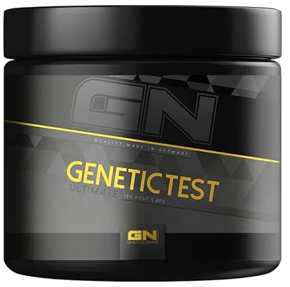 GN Laboratories Genetic Test Ultimate (180 Kapseln) – effektiver Hormon Booster – Sportnahrungsergänzung für verbesserte Trainingsergebnisse – Made in Germany