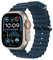Apple Watch Ultra 2 (GPS + Cellular, 49 mm) Smartwatch mit robustem Titangehäuse und Ocean Band Armband in Blau. Fitnesstracker, präzises GPS, extra Lange Batterielaufzeit, helles Retina Display