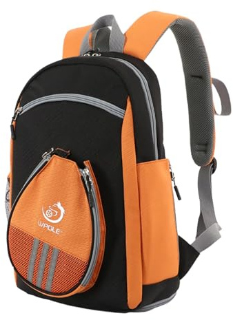 Harilla Sportrucksack, Tischtennisschlägertasche für Erwachsene, Reißverschluss, Pong-Paddeltasche mit Schuhfach für den Wettkampf