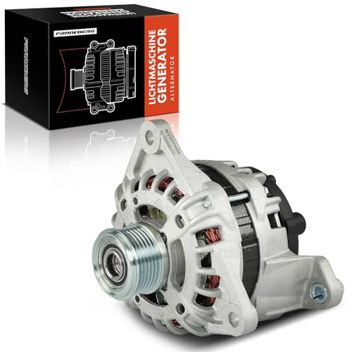 Frankberg Lichtmaschine Generator 150A Kompatibel mit Daily VI Kasten 3.0L Benzin 2014-2024 Ducato Bus 250 3.0L Diesel 2006-2024 Massif Pick-up 3.0L 2008-2011 Replace# 1612612480