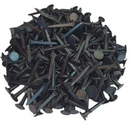 Semences Tapissier Évidées en Acier - 20mm 24/9 (7,6 mm Ø) - 250g - Petit Clou idéal pour Pose de Toile, Sanglage, Guindage des Ressorts - Haute Qualité & Fabriqué en France