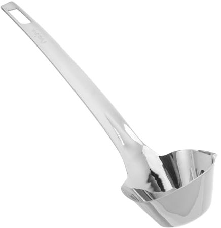 TOPBATHY Mestolo Per Salsa in Acciaio Inossidabile Colino Per Grasso Alimentare Separatore Di Grasso Per Olio Zuppa Salsa Utensile Da Cucina Per Servire