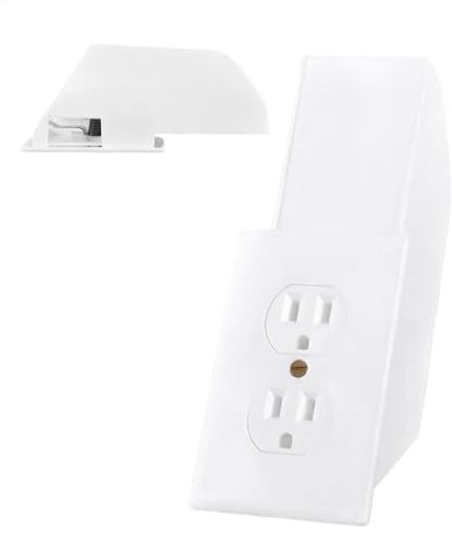 Coffre-fort à prise murale dissimulée - Porte-clés caché pour prise murale, prise de courant cachée créative | de dissimulation sécurisé pratique et polyvalent, prise murale sécurisée cachée avec