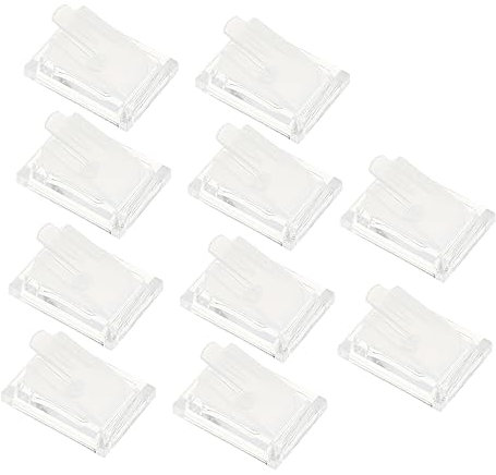 VALICLUD 10stücke Ringausstellungsständer Aus Acryl Transparent Mit Clip Für Ringpräsentation Für Theken Messen Und Einzelhandel Tragbar Und Platzsparend