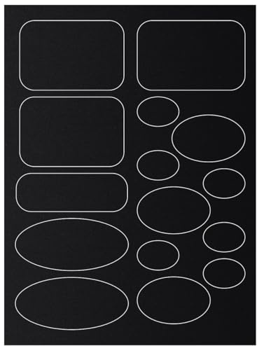BOUMVID Daunenjacken Flicken aus Nylon, Selbstklebend Reparatur Klebeband Flicken, Wasserdichter Selbstklebende Reparaturflicken für Daunenjacke, Jacken, Zelte, Oberbekleidung (15 Stück, Schwarz)
