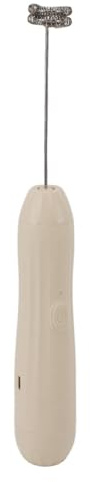 ERYUE Mini Espumador de Leche Portátil, Batidor Eléctrico Recargable por USB, Mezclador de Bebidas, Fabricante Espuma Acero Inoxidable 3 Velocidades para el Hogar