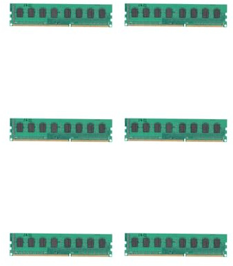 Tacdas 6X DDR3 16GB 1600Mhz DIMM PC3-12800 1.5V 240 Pin Memoria de Escritorio RAM No ECC para Socket AM3 AM3 + FM1 FM2 Placa Base