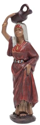 Pastorella con Tinaja | Figure misteriose |Figure del presepe |Serie 11 cm| Progettato da José Luis Mayo Decorazione Natalizia |Nascita