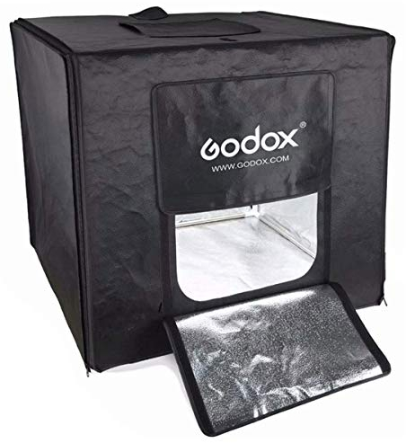 Godox LST40 - Scatola per studio fotografico portatile con tripla sorgente luminosa a LED, per fotografie, riprese di visualizzazione
