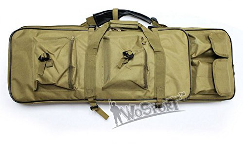 OAREA Tactical CS Shooting Gun Bag Outdoor Military Hunting Army Gun Bag War Game Airsoft Nylon Rifle 85CM Functional Gun Accessories