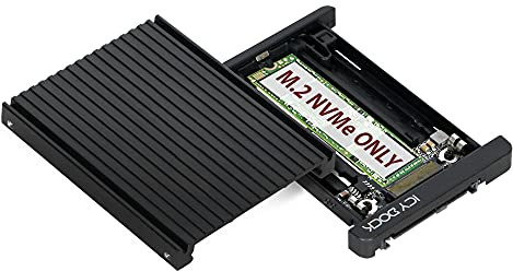 Icy Dock (TOOL-LESS M.2 PCIe NVMe SSD to 2.5 U.2(SFF-8639) PCIe SSD Converter Adapter - EZConvert MB705M2P-B