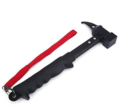 Alvinlite Camping Hammer, Multifunktions Campinghammer, Hammer für Zelte, Hammer und Haken-/Heringzieher in einem, für Camping, Outdooraktivitäten