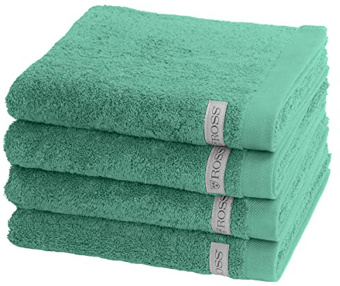 Ross - 4 teiliges Frottier-Set - Sinfonie (4 X Handtuch im Set) - 500 g/m2 - Baumwolle - Walkfrottee - saugstark - weich und flauschig - Karibik
