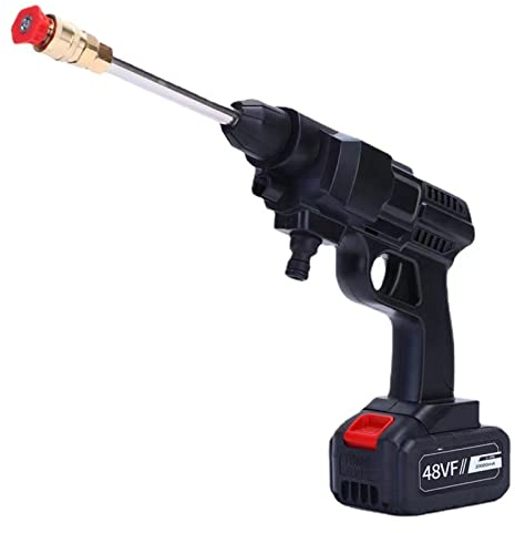Idropulitrice A Batteria 48V, Idropulitrice Portatile Elettrica Portatile, Batteria Ricaricabile E Caricabatterie Per Lavaggio Auto E Pavimenti Da Giardino Di Casa