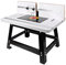 WoodKaif Router Table with Stand and Adjustable Fence,Benchtop Router Table for Wood Router(24''x15.8''x14.6)