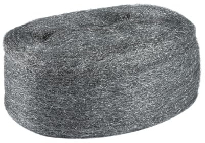 Sukh Steel Wool 0000 140g(3 Meter) - 0000 Steel Wool for Glass Fine Pads for Chrome or Wood Polishing Weep Hole Covers for Brick Walls Fill Fabric Metal Fabric Pad Mice Control