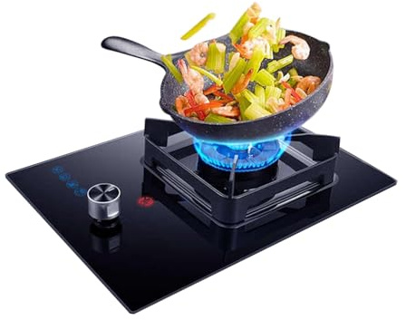 Cuisinière À Gaz, Cuisinière De Comptoir De Cuisine 5,2 KW, Cuisinière À Conversion Gaz/gaz LP, Avec Dispositif De Protection Contre Les Extinctions Accidentelles, For À Domicile(LPG)