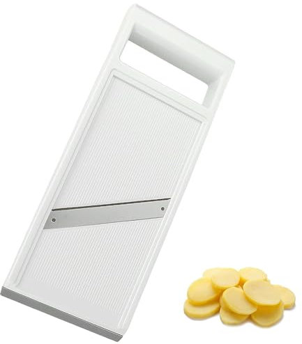 Cortadora de Verduras de Plástico, Cortador de Verduras Portátil, Reutilizable Cortador de Mandolina de Mano, Picador de Verduras, Cebolla Rebanadora, para Verduras, Frutas, Cocina