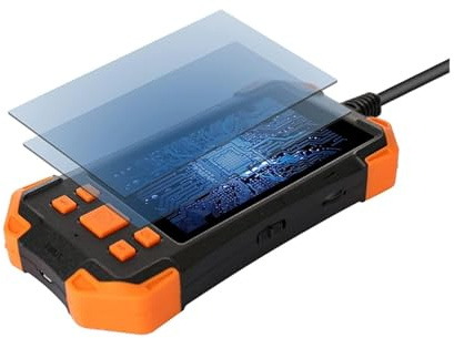 108. 0P HD. Fotocamera digitale Endoscopio 4.3 pollici Lcd. Videocamera di ispezione del serpente a distanza focale 4CM-5M 3000mAh con 6 LED per Fognature