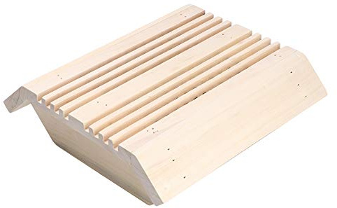 Generic Bastulampskärm Slitstarkt trä Ljusskydd för Högtemperatur Basturum för Friska Miljövänliga Människor 10,6x11in
