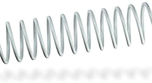 Fellowes 53150 – Pack von metallischen 100 Spiralen, 16 mm, weiß