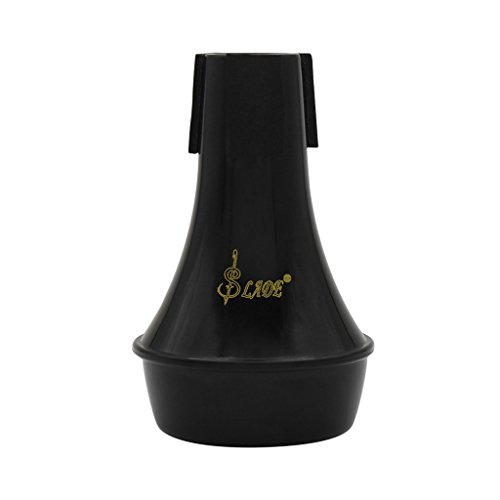 MYhose Trompete Mute 1 Stück Alto Posaune Trompete Straight Mute Schalldämpfer Sourdine Brass Parts Black