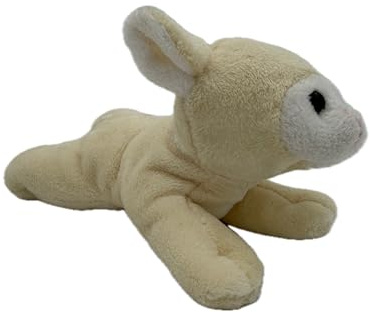 Cornelißen Schaf Kuscheltier L 17 cm Weiß Plüschtier Wollschaf Stofftier Kinder Geschenk