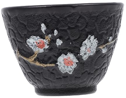 BESTonZON Tasse à Thé En Fonte Japonaise Décorative 150ml Petit Format Matériau Fonte Résistant Pour Service à Thé Kung Fu Maison Restaurant