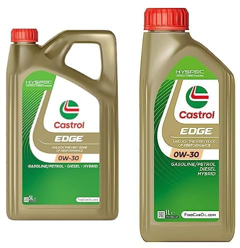 Castrol Bundle | Castrol EDGE 0W-30 Motoröl, 5L + 1L
