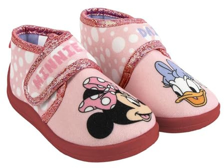 CERDÁ LIFE'S LITTLE MOMENTS Zapatillas de Casa Media Bota Minnie PantuflasUnisex niños