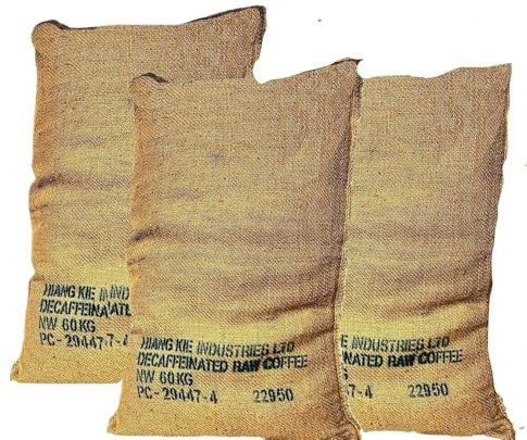 Sacos de Yute Grande de Café Reciclados – Pack de 3 unidades de 70X100 60Kg – Ideal para Jardinería y Manualidades - Arpillera Natural Ecológica – Respetuosos con el Medio Ambiente.