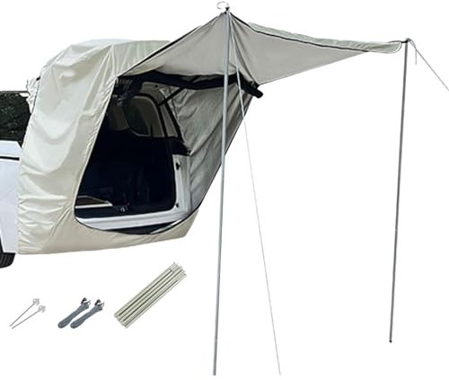 Auto-Heckzelt, Sonnenschutz, Schrägheck-Zelt für SUV/Van/MPV/CUV, Camping, regendicht, winddicht, Oxford-Stoff, Unterschlupf mit Aufbewahrungstasche