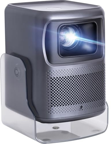 KASSELY Portable Projector for Bedroom 4K Support, Native 1080P Mini Bluetooth Projector, Auto Focus & Keystone Correction, Compatible with iOS/Android/PS5/TV Stick/Outdoor