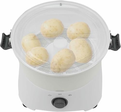 Pelador de patatas eléctrico, pelador automático de patatas, máquina comercial para pelar verduras y frutas, con accionamiento de un solo botón, portátil, para uso doméstico, cocina y restaurante.