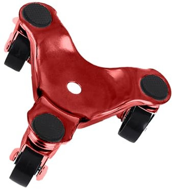 Carrelli per traslochi a rulli triangolari con base per carichi pesanti 3 ruote girevoli per uso industriale domestico