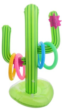 Gogogmee Mexican Fiesta Ring Toss and Girls Party Games Pool Toys for Boys and Girls Inflatable Ring Toys