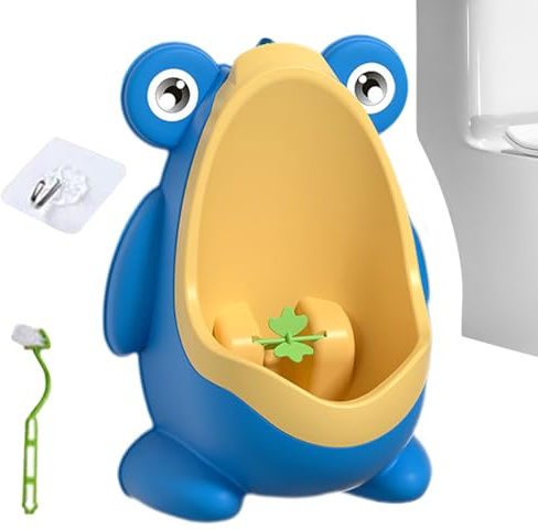 Pot De Chambre D'Apprentissage,Urinoir En Forme De Grenouille Avec Cible Ludique Pour Viser | Urinoir Amovible Pour Voyage Salle De Bain