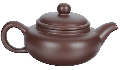 ULTECHNOVO Tetera De Arcilla Morada Filtro Para Calentar Agua Tetera Doméstica Para Preparar Té Casa