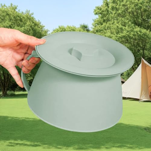 Pot De Chambre Portable 1.5L Avec Couvercle Et Poignée - Urinoir Pour Voiture Et Camping | Seau Hygiénique Universel Pour Hommes, Femmes, Famille | Idéal Pour Voyages, Randonnées Et Usage Domicile