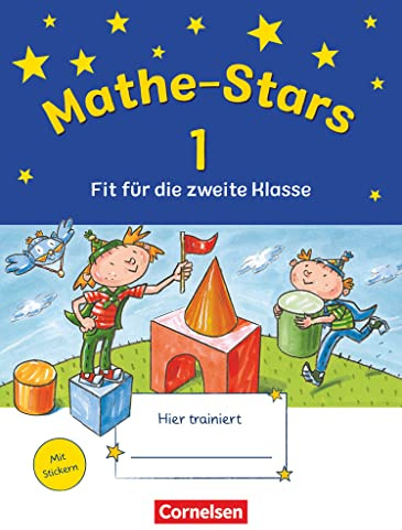 Mathe-Stars - Fit für die zweite Klasse. Übungsheft: Mit Lösungen
